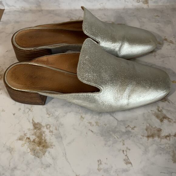 MADEWELL The Willa Slip On Silver Mule - Picture 8 of 9
